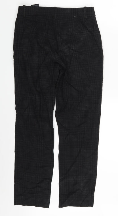 Womens UK Size One Size H&M Slim Fit  Black Trousers