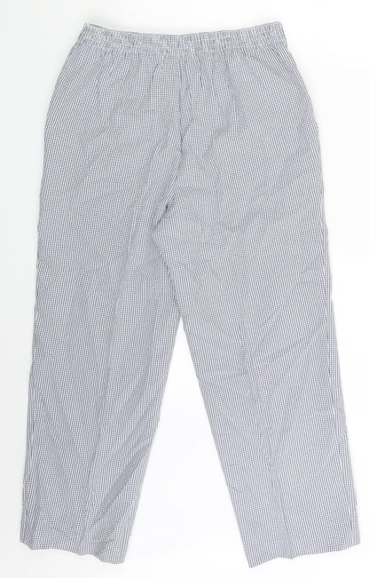 Womens UK Size 8 M&S Regular Fit Sweatpants White Trousers