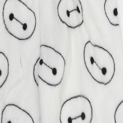 Preworn Girls White Animal Print  Jogger Trousers One Size