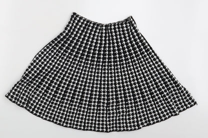 You & Me Womens Multicoloured Geometric  A-Line Skirt Size M