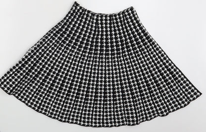 You & Me Womens Multicoloured Geometric  A-Line Skirt Size M