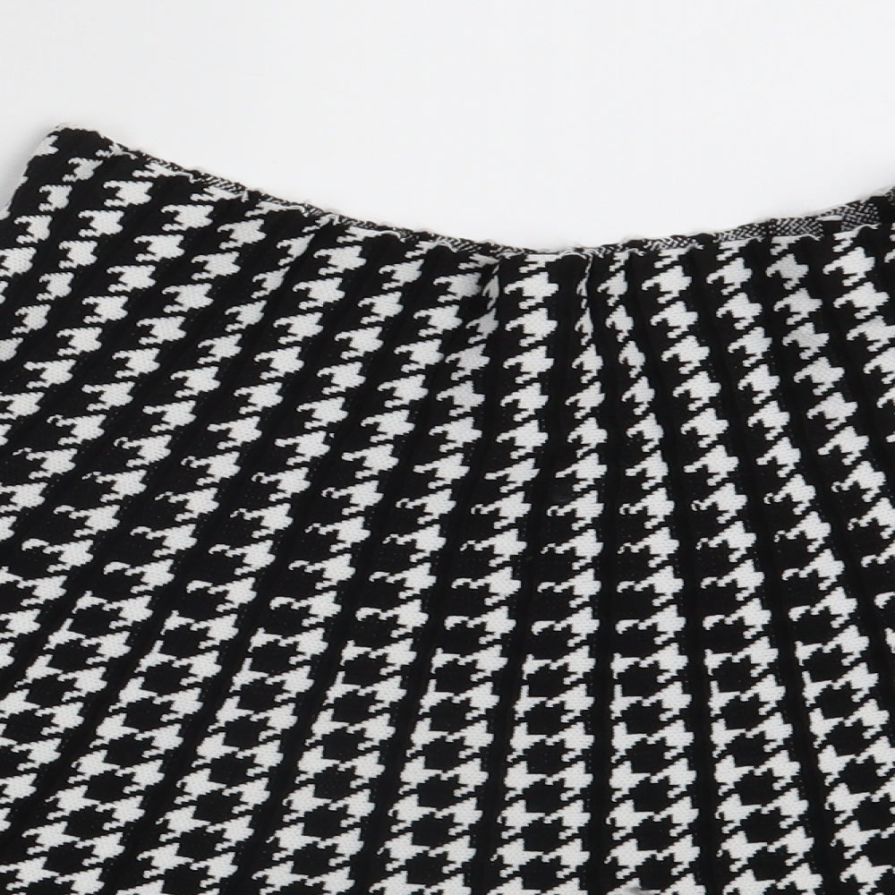 You & Me Womens Multicoloured Geometric  A-Line Skirt Size M