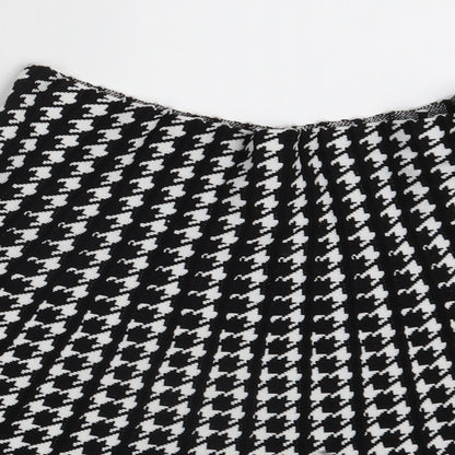 You & Me Womens Multicoloured Geometric  A-Line Skirt Size M