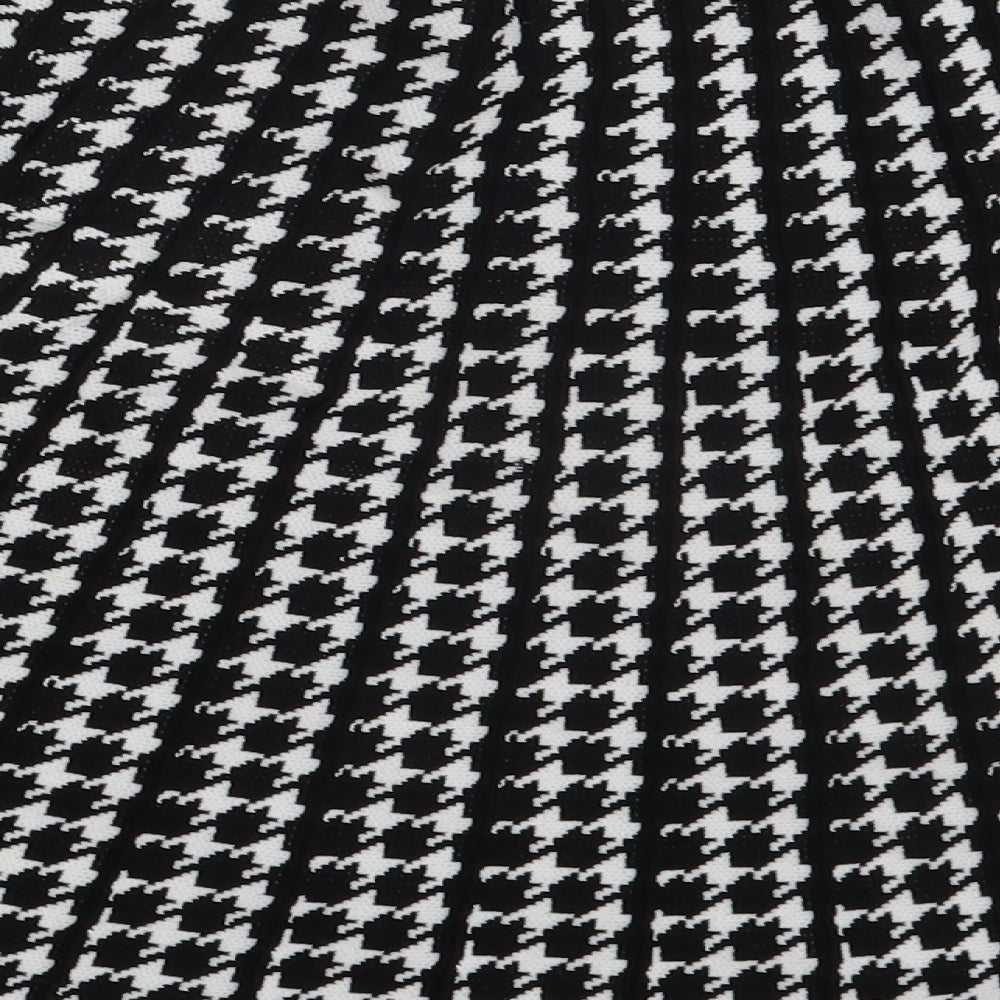 You & Me Womens Multicoloured Geometric  A-Line Skirt Size M