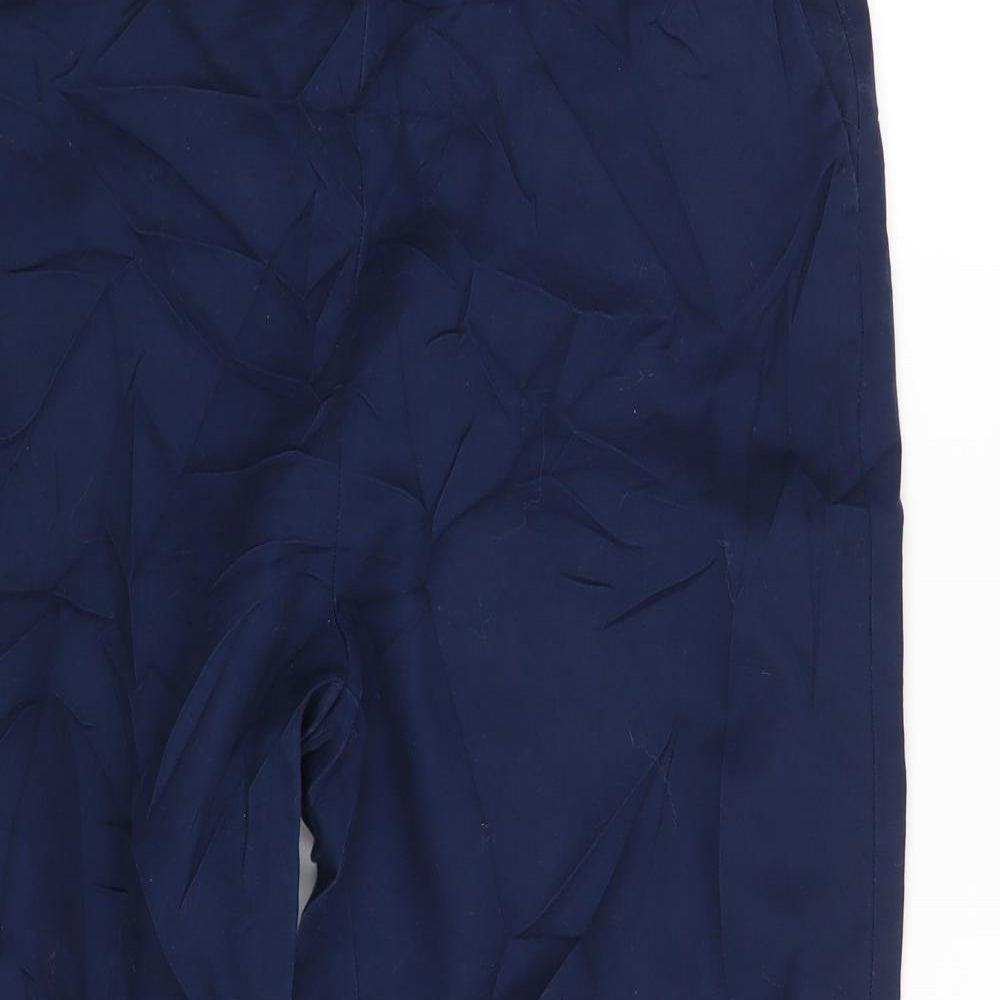 M&S Womens Blue   Trousers  Size 14 L22 in