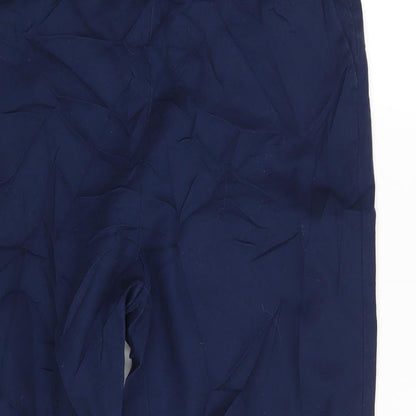 M&S Womens Blue   Trousers  Size 14 L22 in