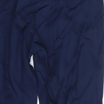 M&S Womens Blue   Trousers  Size 14 L22 in
