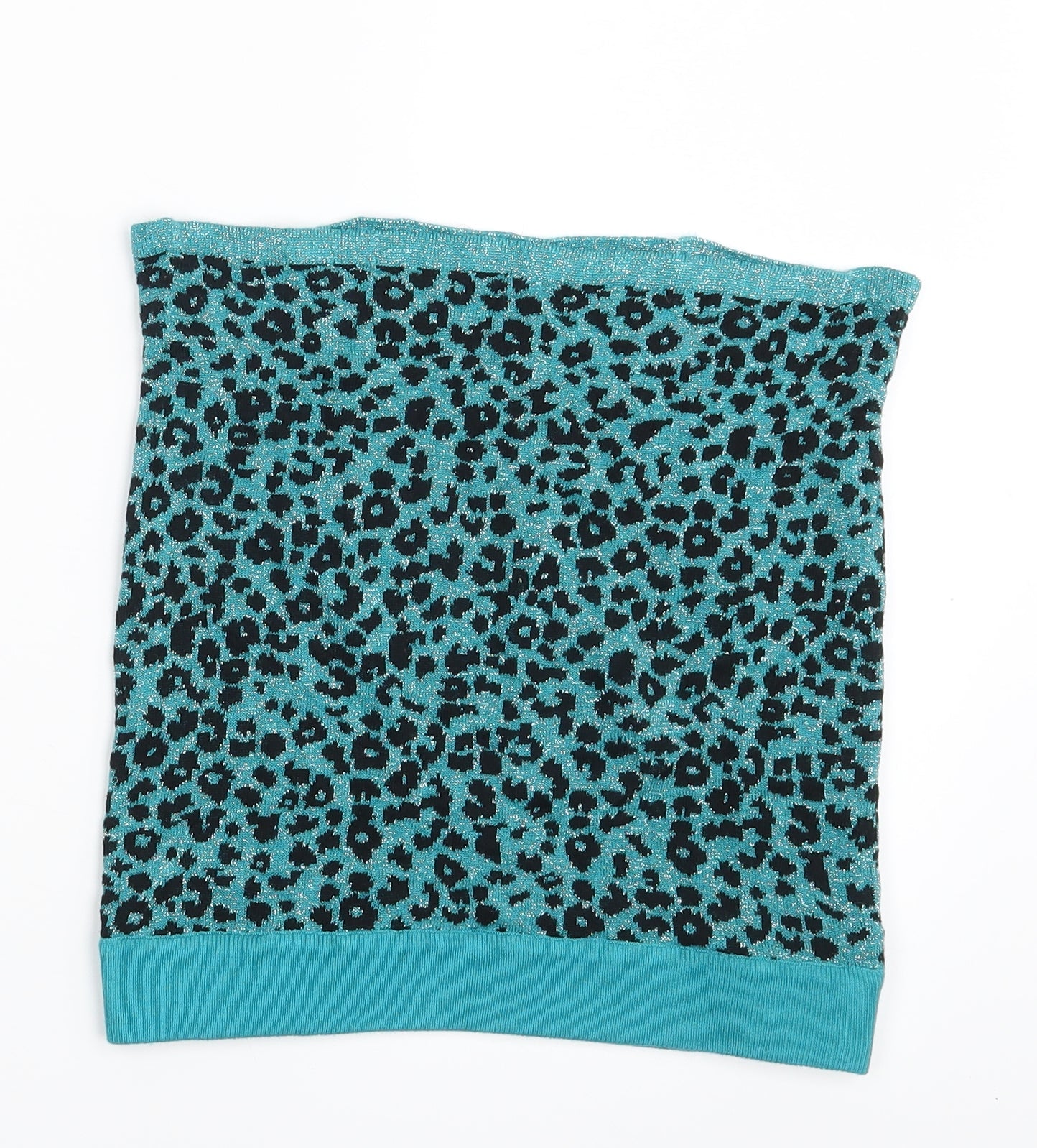H&M Girls Green Animal Print  Mini Skirt Size 12-13 Years
