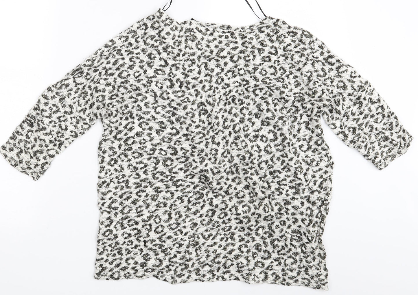 Womens UK Size XS Divided White Basic T-Shirt