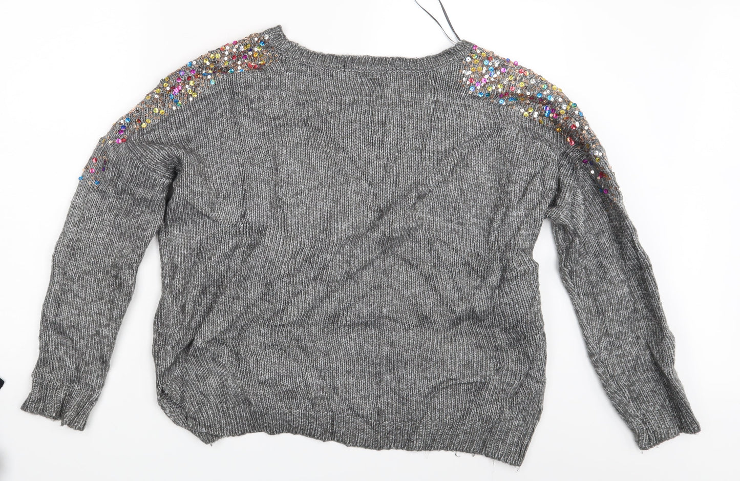 George Womens Grey   Pullover Jumper Size M