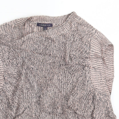 Womens UK Size 12 Limited  Edition Pink Pullover Jumper