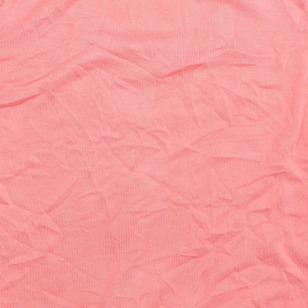 Womens UK Size S BM Pink Pullover Jumper