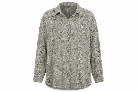 Legacy Womens Gold Camouflage  Basic Button-Up Size 12