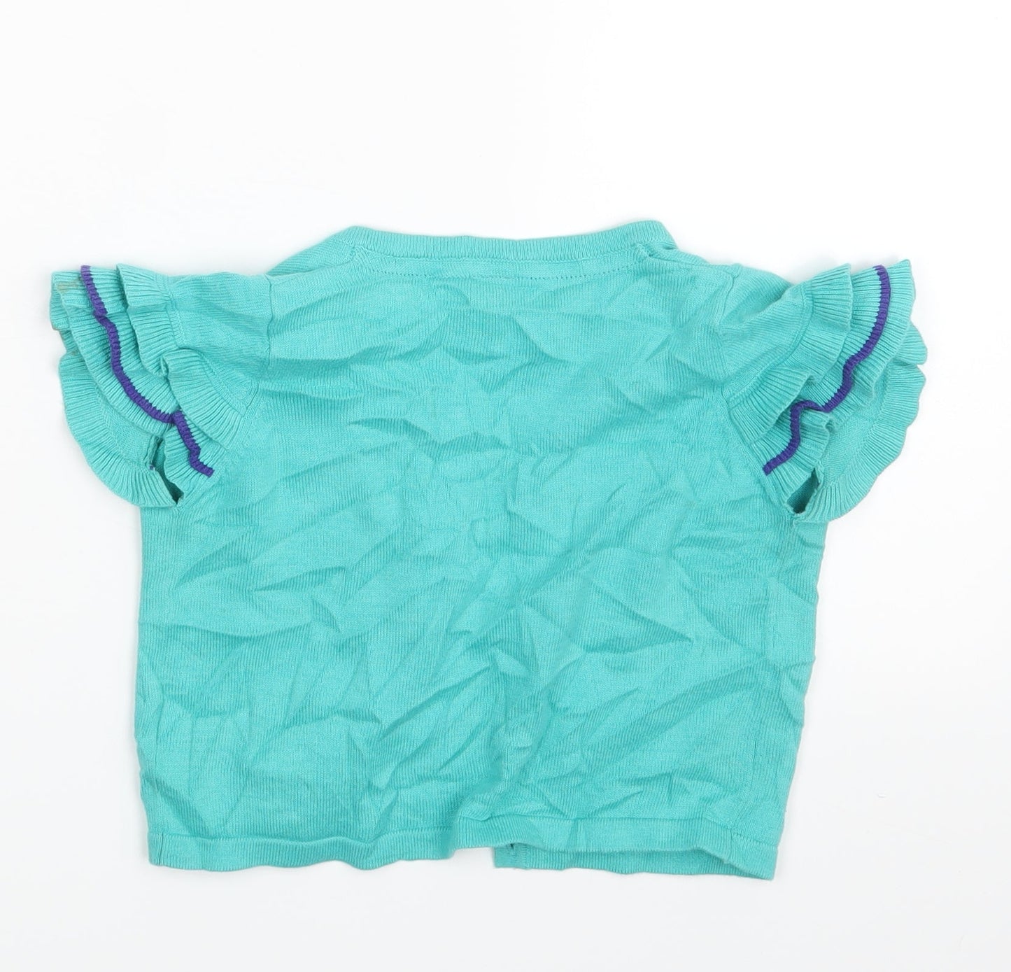 First Wish Girls Green   Cardigan Jumper Size 4 Years