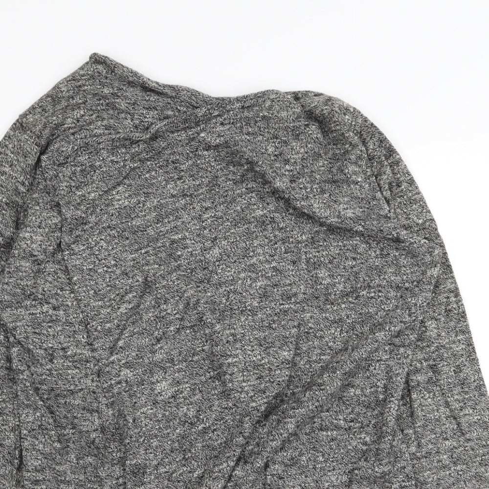 New Look Womens Grey   Cardigan Jumper Size 8
