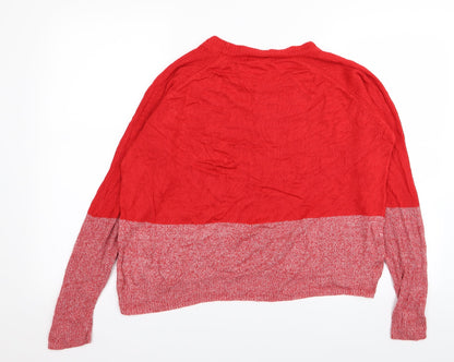 Womens UK Size M NEXT Red Pullover Jumper
