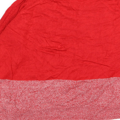 Womens UK Size M NEXT Red Pullover Jumper