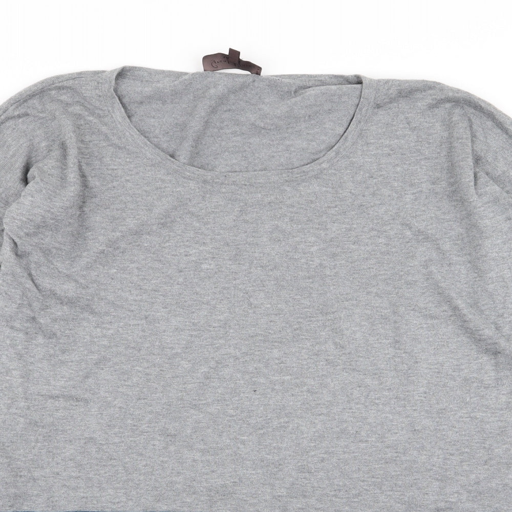 GREAT PLAINS Womens Multicoloured   Basic T-Shirt Size S