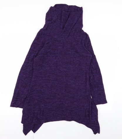 Pure elegance Womens Purple   Pullover Jumper Size 14