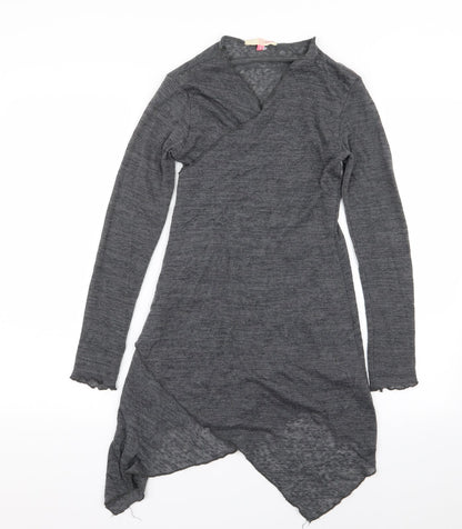 Miso Womens Grey   Cardigan Jumper Size 8
