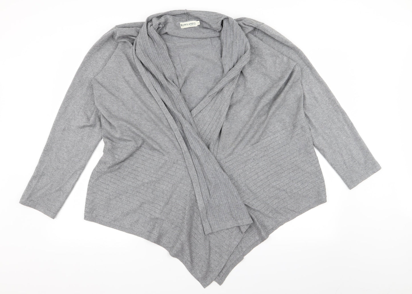 ROWLANDS Womens Grey   Cardigan Jumper Size XL