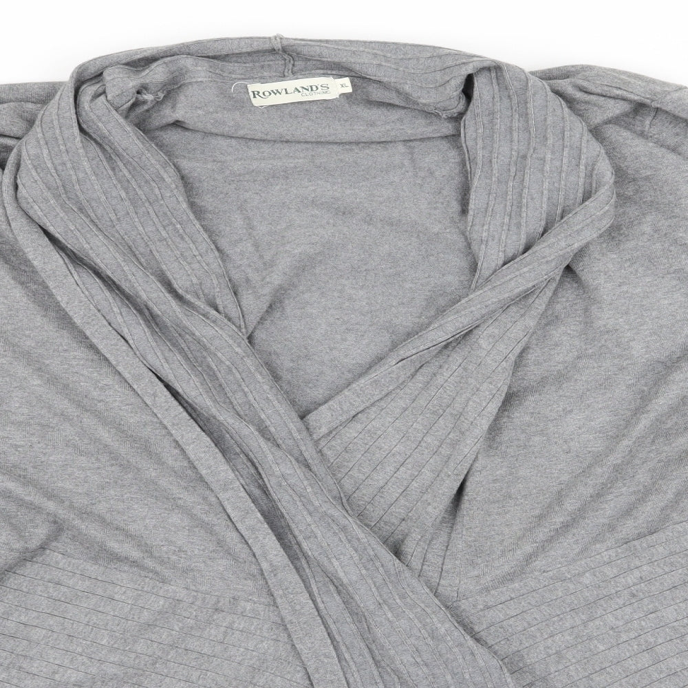ROWLANDS Womens Grey   Cardigan Jumper Size XL