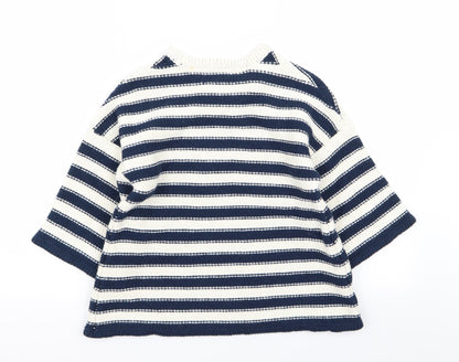 Womens UK Size 10 Bellfield Multicoloured Pullover Jumper