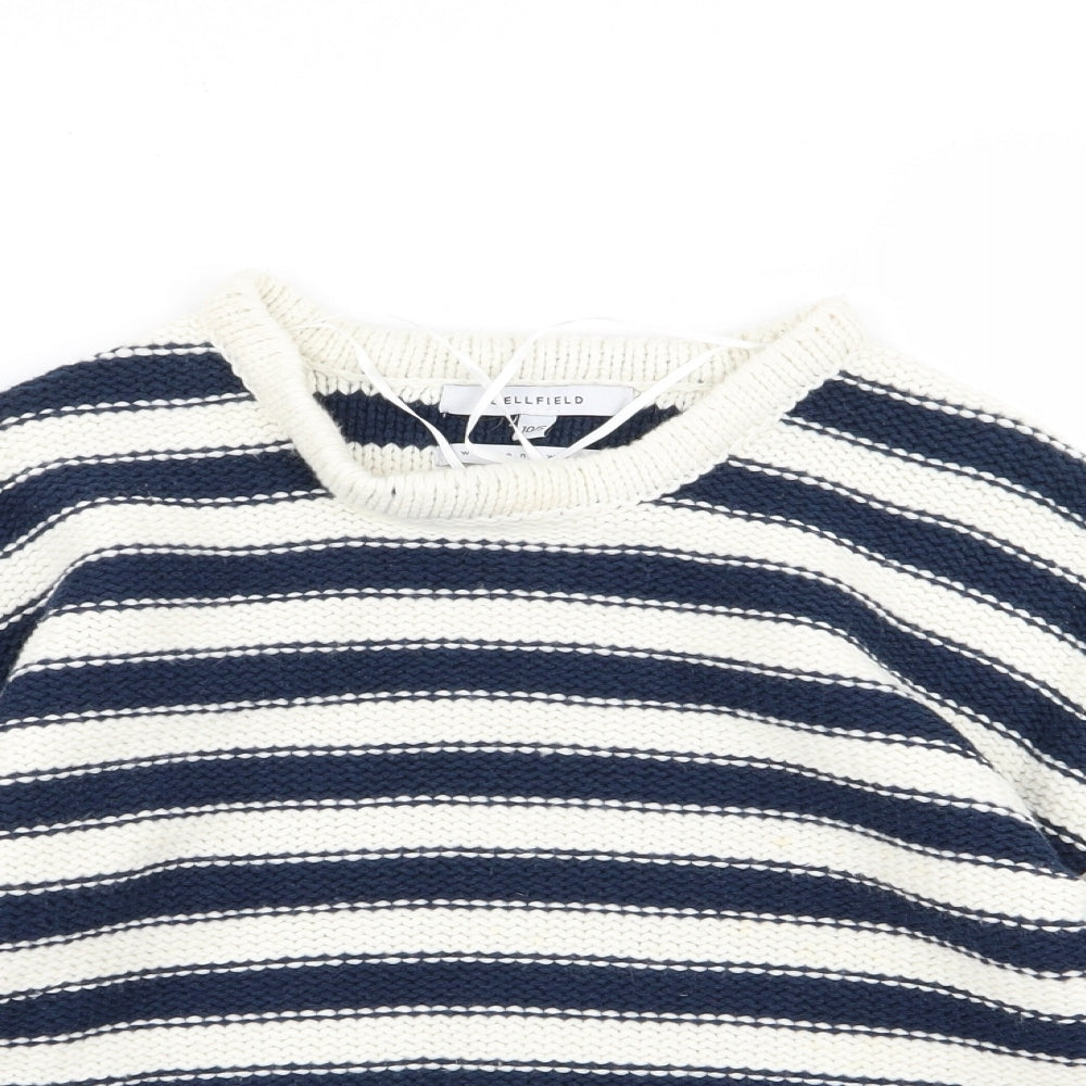 Womens UK Size 10 Bellfield Multicoloured Pullover Jumper