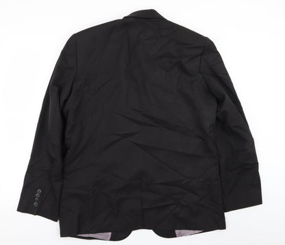 Mens UK Size 42 taylor and wright Regular Black Suit Jacket