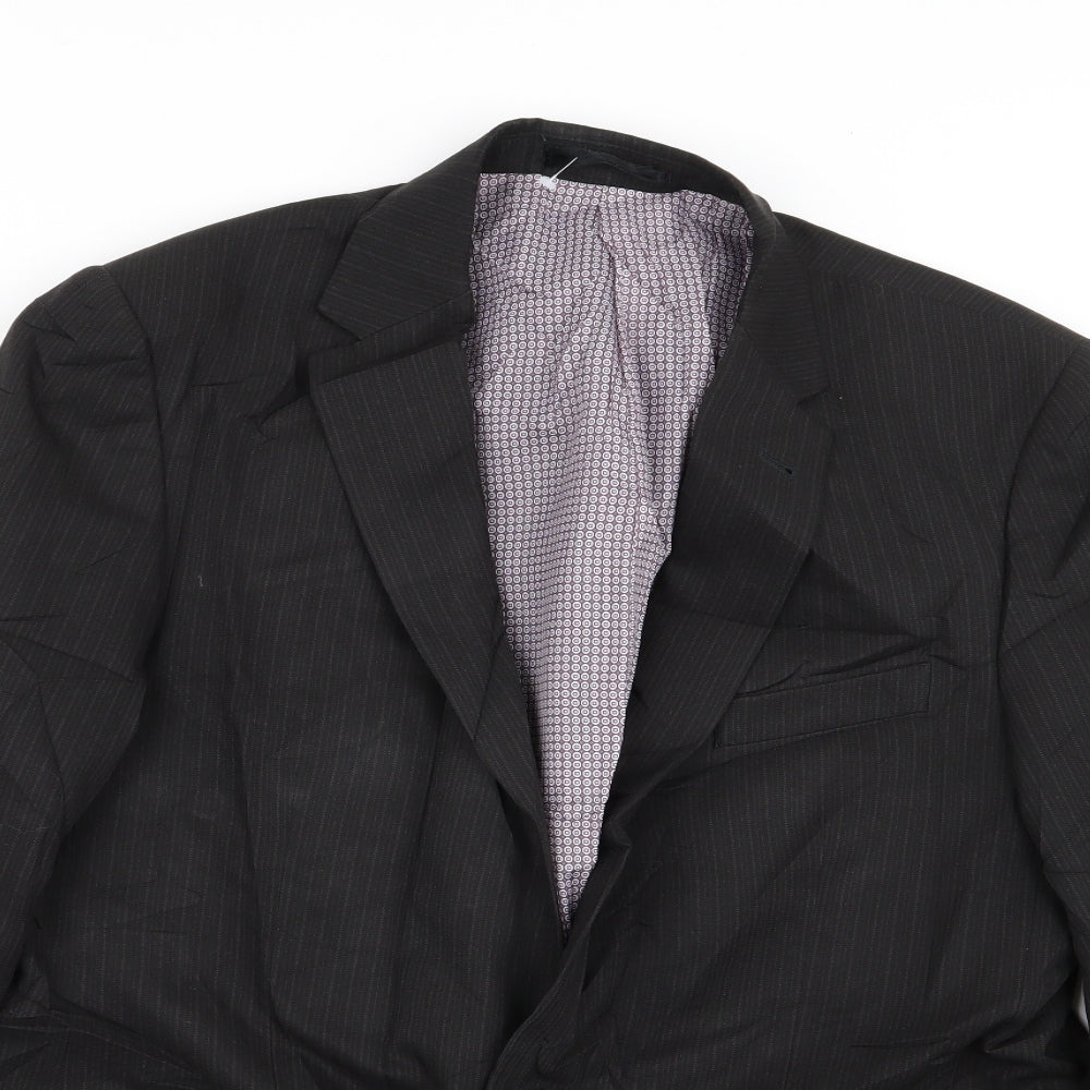 Mens UK Size 42 taylor and wright Regular Black Suit Jacket