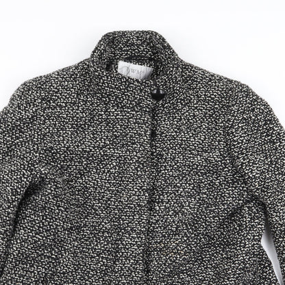 Womens UK Size 12 EWM Grey Overcoat