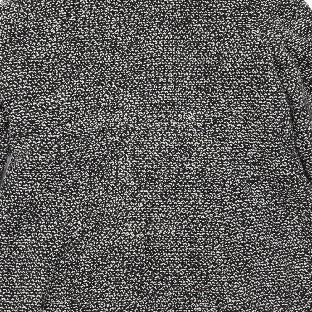 Womens UK Size 12 EWM Grey Overcoat