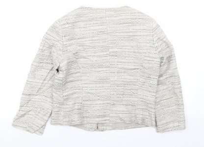 NEXT Womens Multicoloured Geometric  Jacket Blazer Size 14