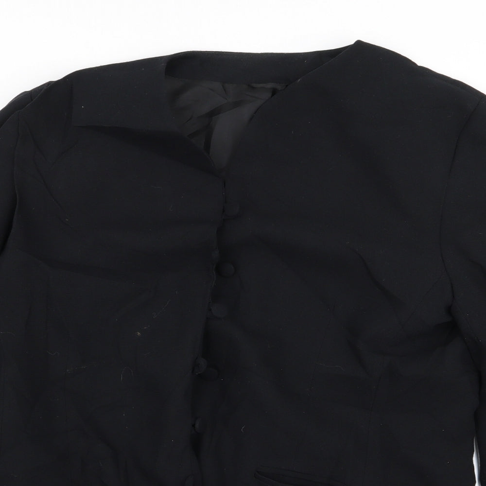 Berkertex Womens Black   Jacket Blazer Size 14