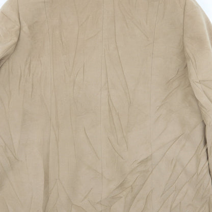 Womens UK Size 16 isle Beige Overcoat