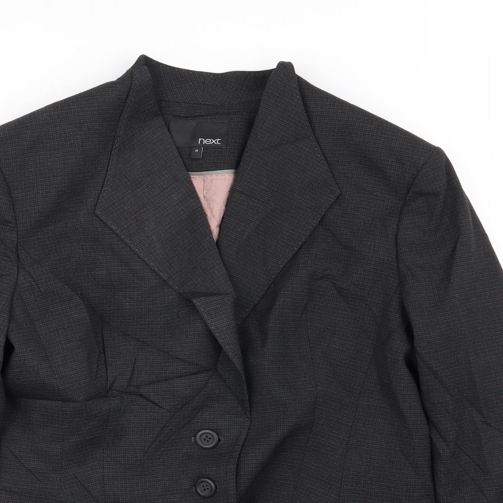 NEXT Womens Black   Jacket Blazer Size 14