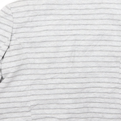 Principles Womens Grey Striped  Jacket Blazer Size 16