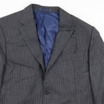 Mens UK Size 42 M&S Regular Grey Suit Jacket