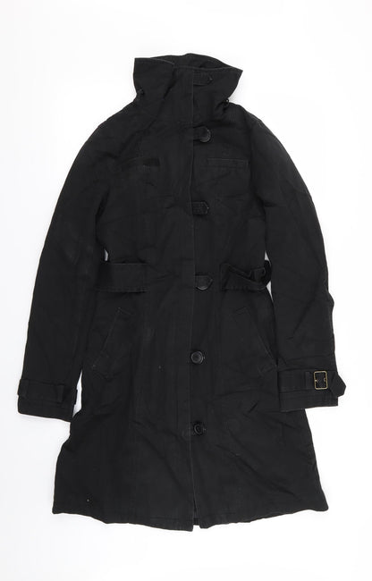 Divided by H&M Womens Black   Jacket Coat Size 8