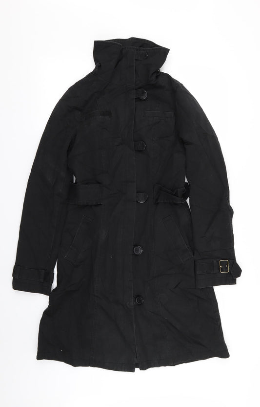 Divided by H&M Womens Black   Jacket Coat Size 8