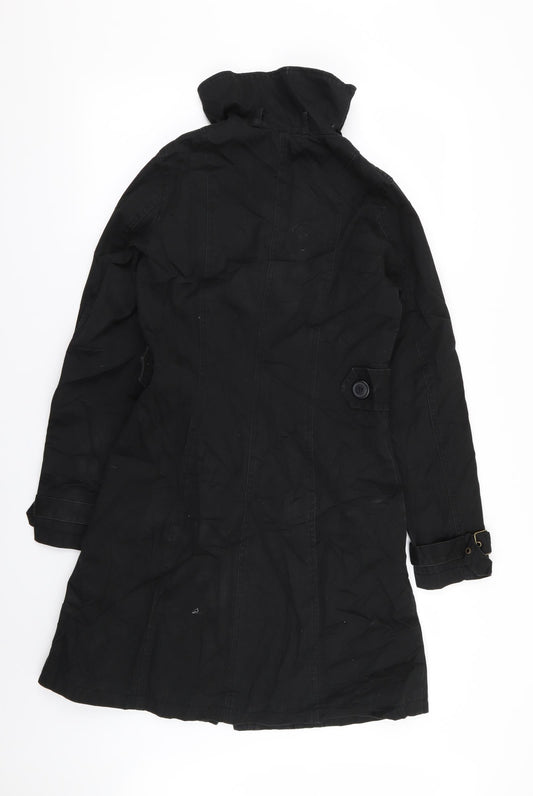 Divided by H&M Womens Black   Jacket Coat Size 8