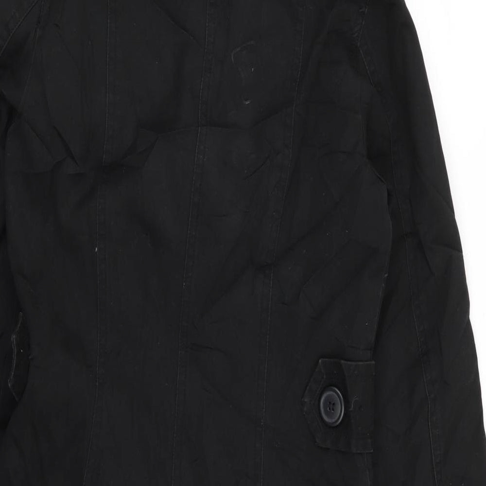 Divided by H&M Womens Black   Jacket Coat Size 8