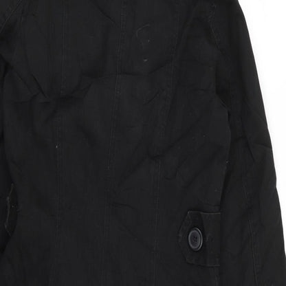 Divided by H&M Womens Black   Jacket Coat Size 8