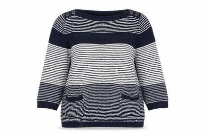 Wallis Womens Multicoloured Striped  Pullover Jumper Size S