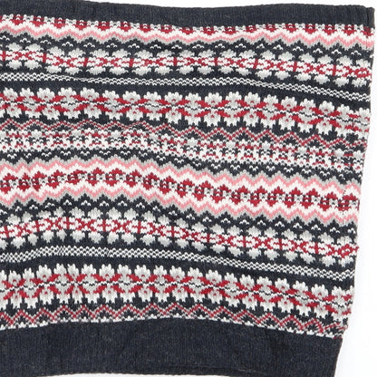 Primark Womens Multicoloured Geometric  Basic Tank Size 8  - Boob Tube