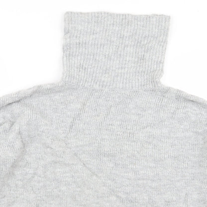 Basic Womens Grey   Pullover Jumper Size L