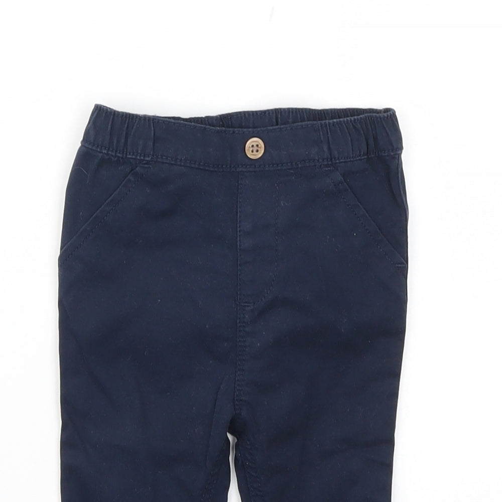 NEXT Girls Blue   Capri Trousers Size 3-6 Months