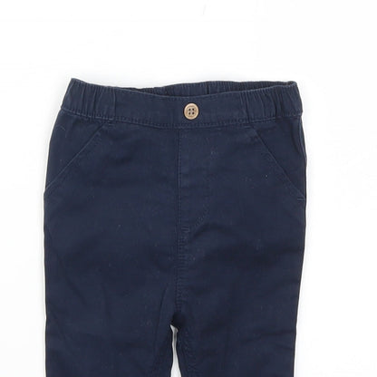 NEXT Girls Blue   Capri Trousers Size 3-6 Months