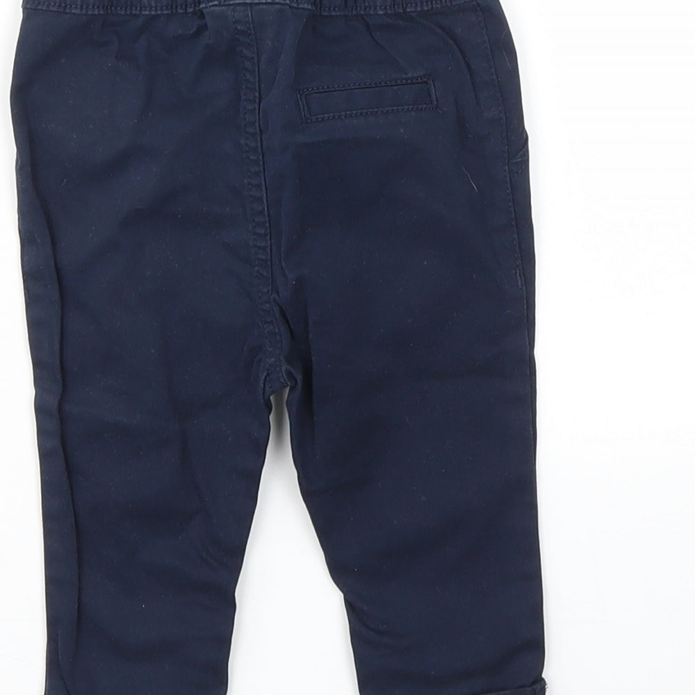 NEXT Girls Blue   Capri Trousers Size 3-6 Months