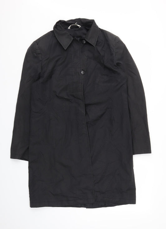 George Womens Black   Jacket Coat Size M